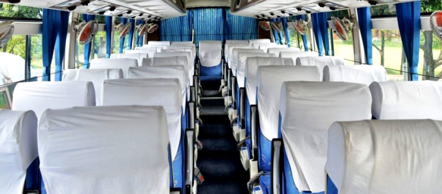 Kathmandu Pokhara Deluxe Tourist Bus Seats 
