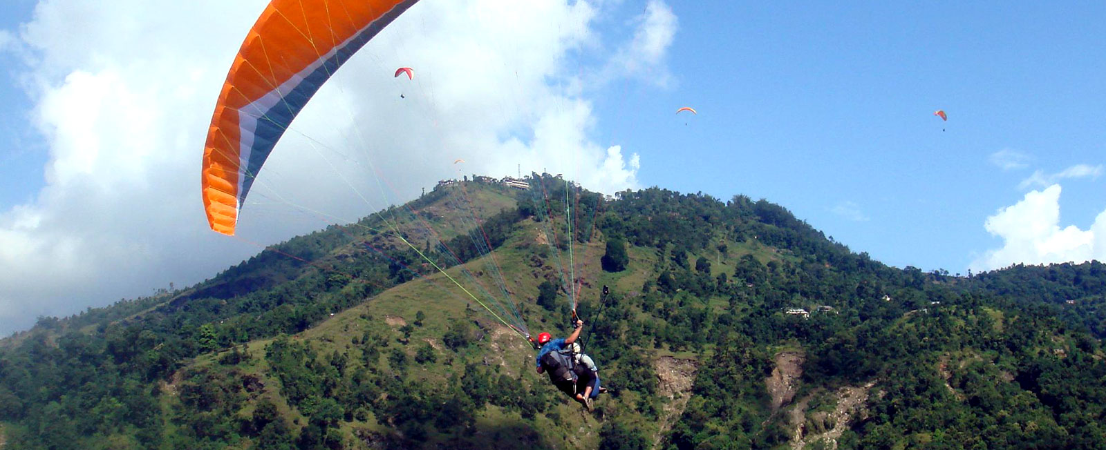 Paragliding in Nepal