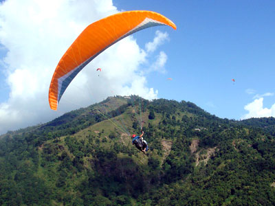 Paragliding in Nepal