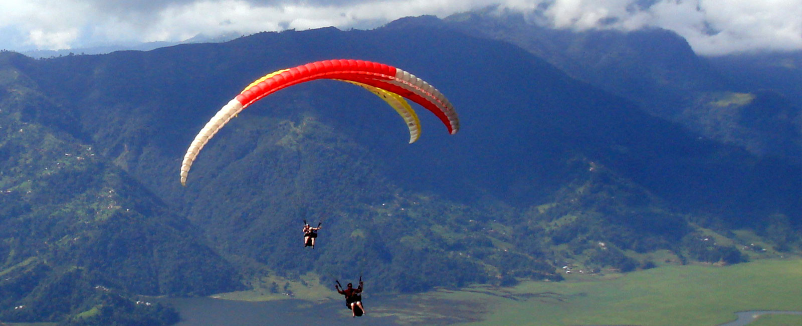 Paragliding in Nepal