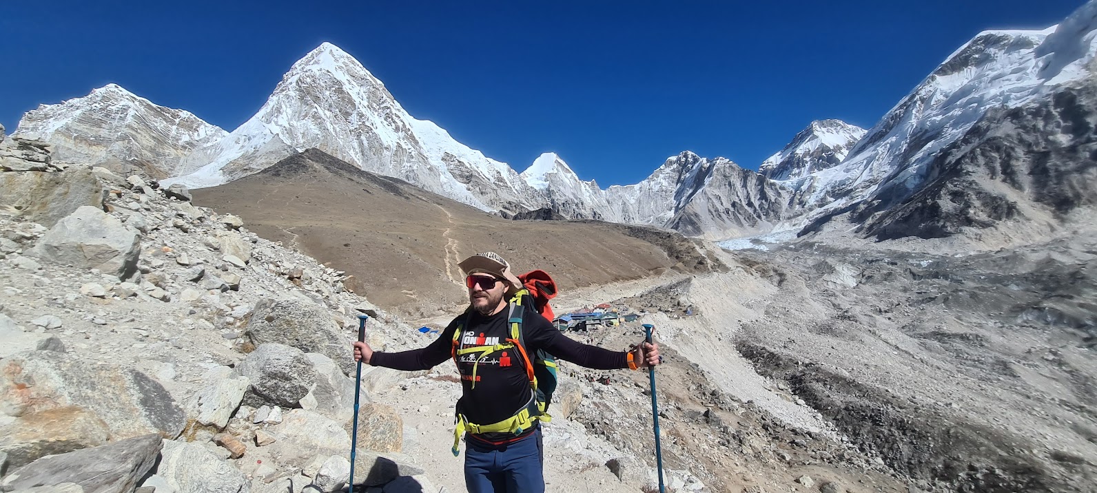 Trekking to everest base camp trek
