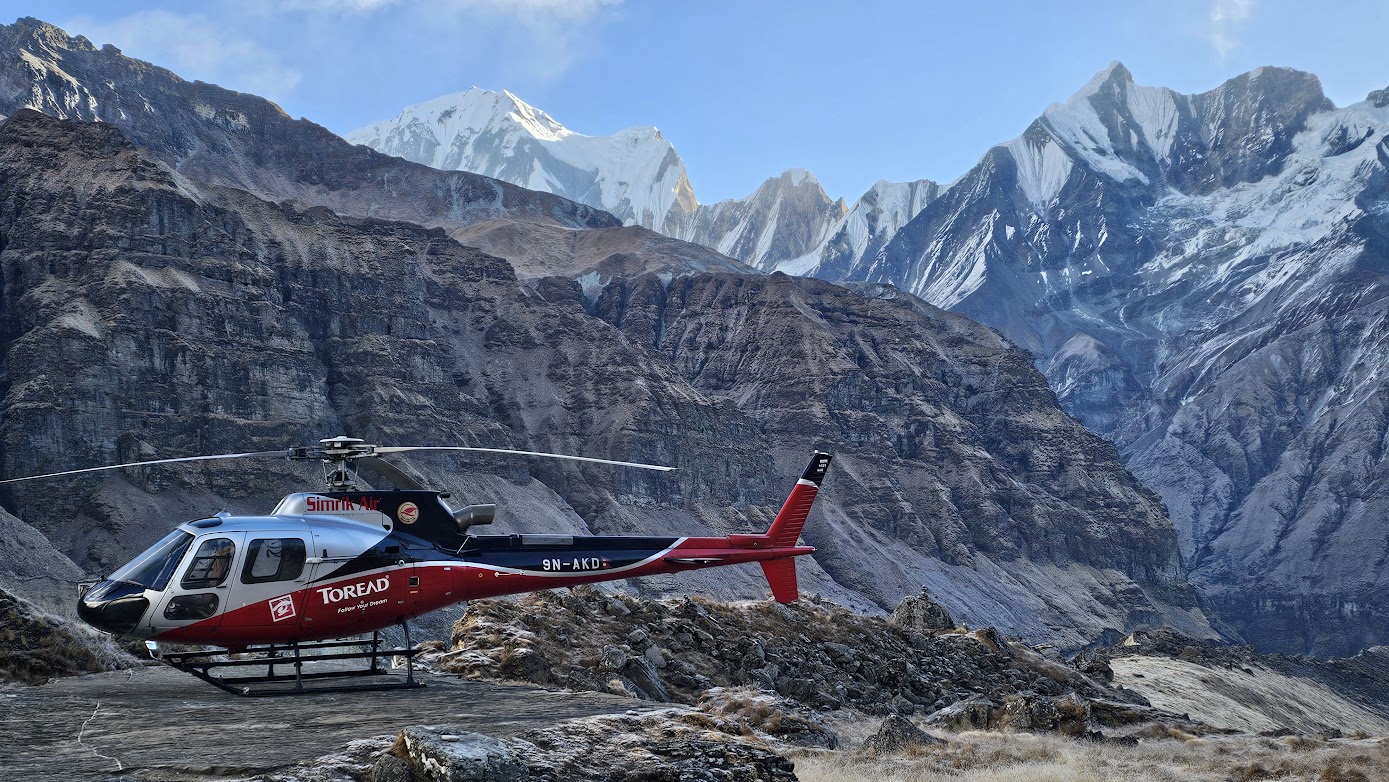 Annapurna Base camp Helicopter Tour (Graceful Adventure Travel )