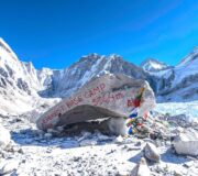 Everest base camp trek