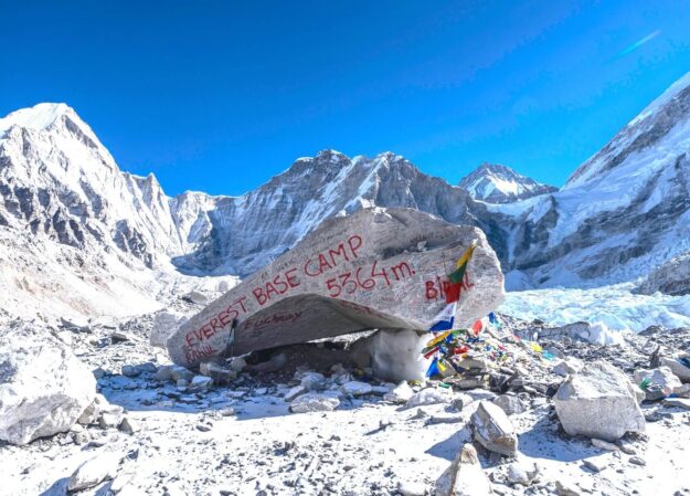 Everest base camp trek