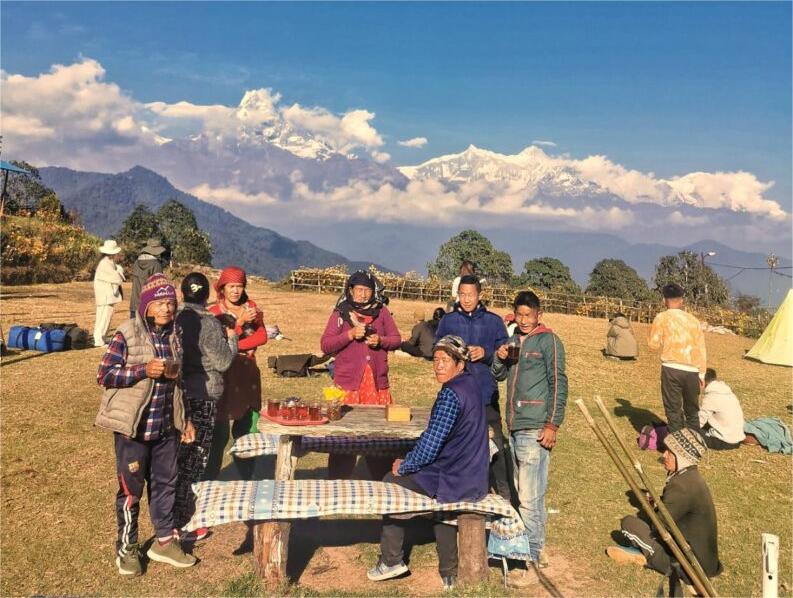 Local typical village