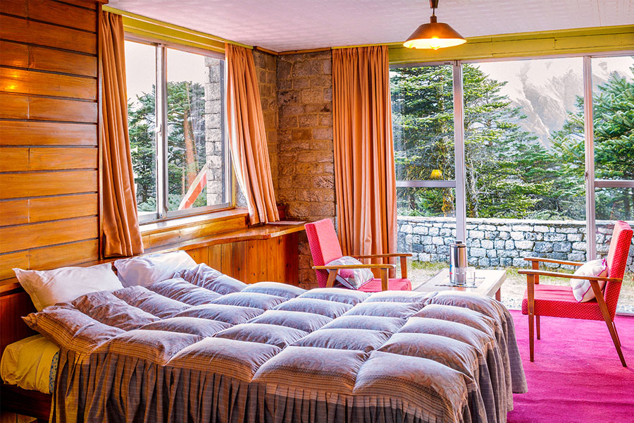 luxury lodge in everest region