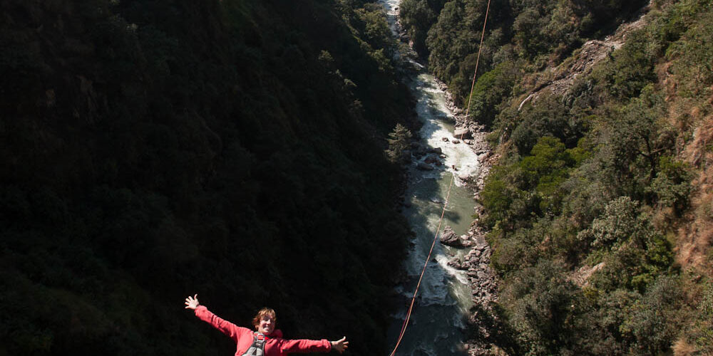Bhote Koshi Bunjee Jump