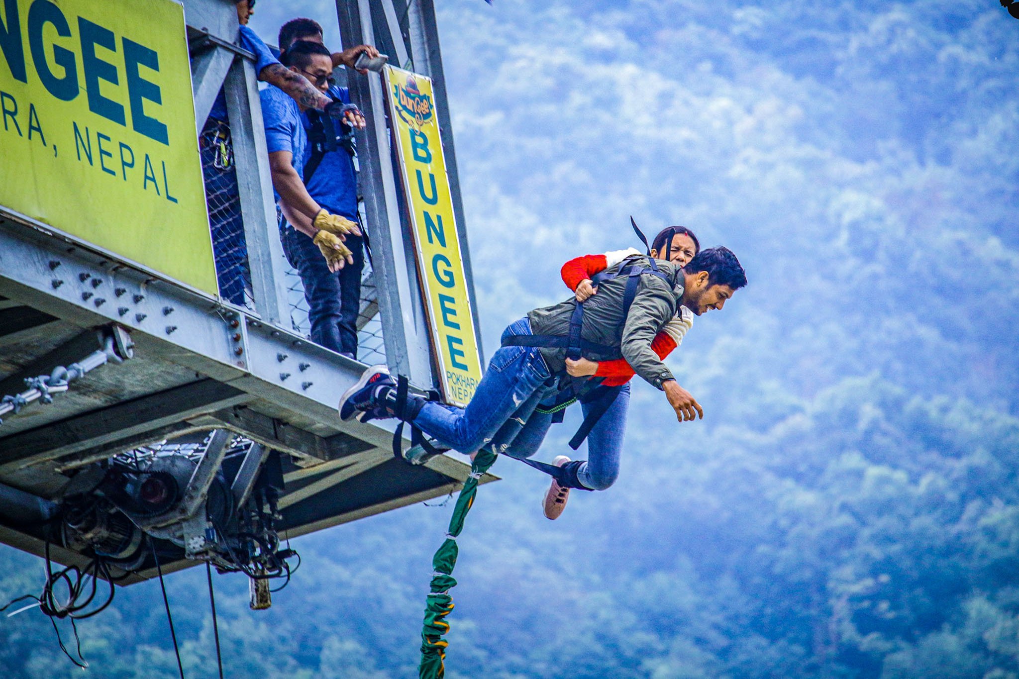 Bungee Jumping in Nepal