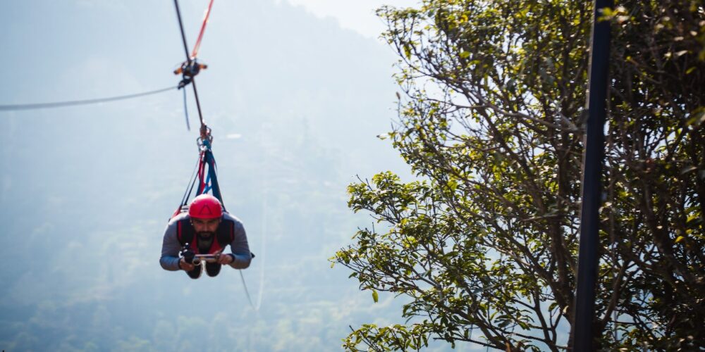 Superman Zipline from Sarangkot