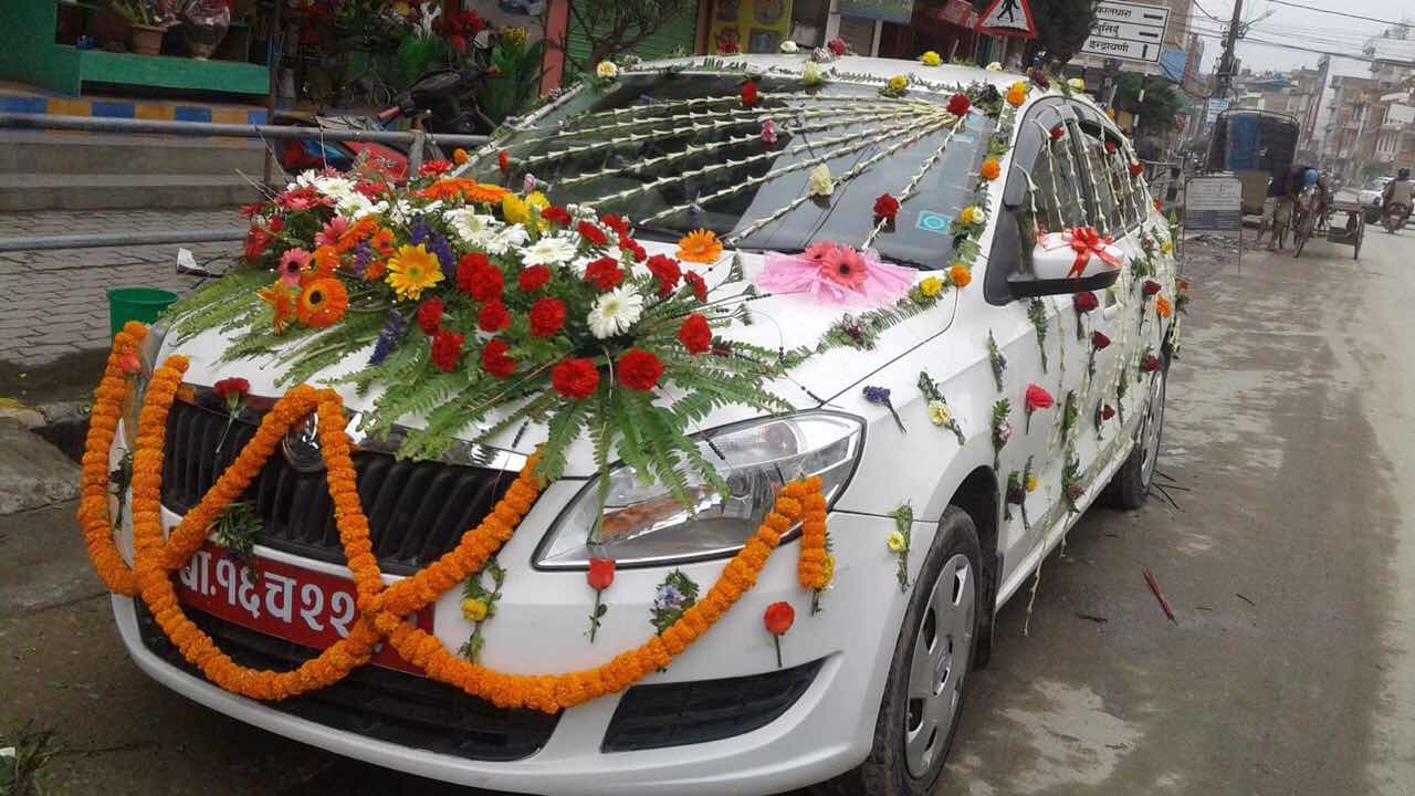 Weeding Car Rental in Kathmandu