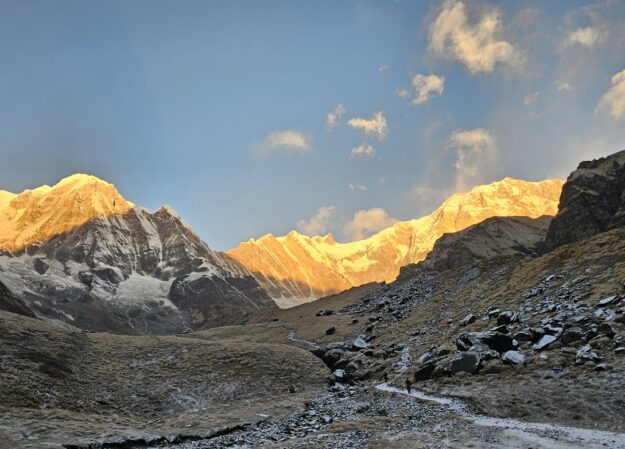 Annapurna Base camp trek with Helicopter Return