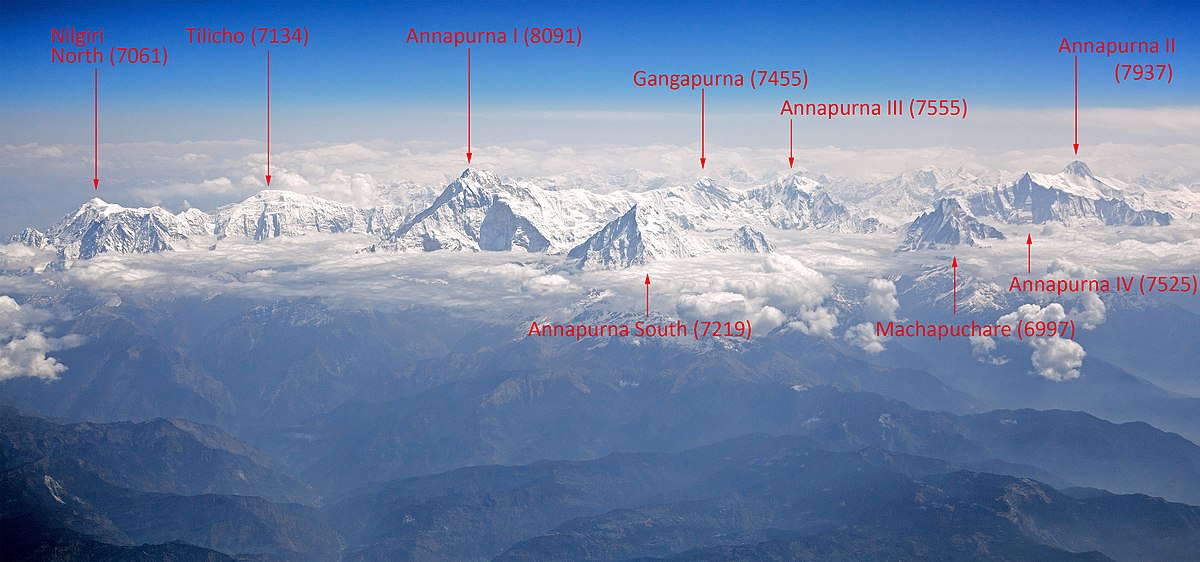 Annapurna Range Aerial Views