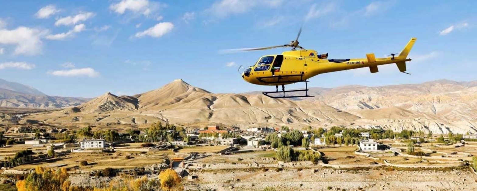 Upper Mustang Helicopter Tour
