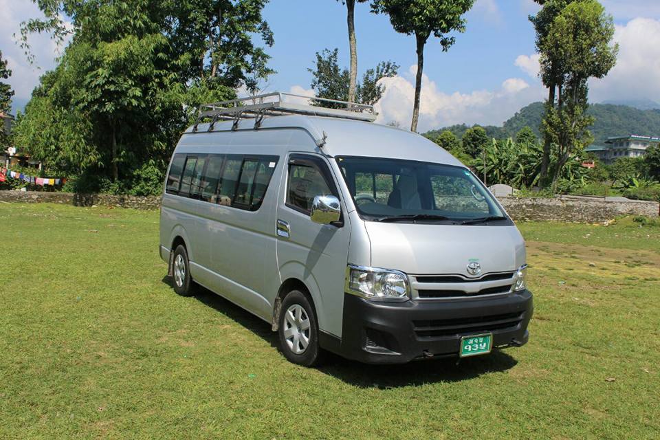 Toyota Hiace & Luxury Van Service in Pokhara