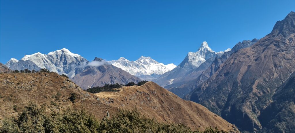 Everest Base Camp Helicopter Tour by Helicopter Route