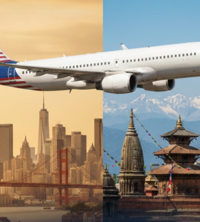 Travel from America to Nepal