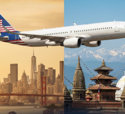 Travel from America to Nepal