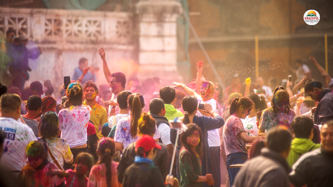 Holi Festival in Nepal