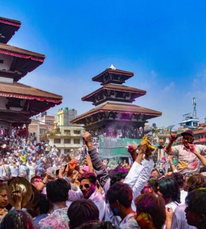 Holi Festival in Nepal