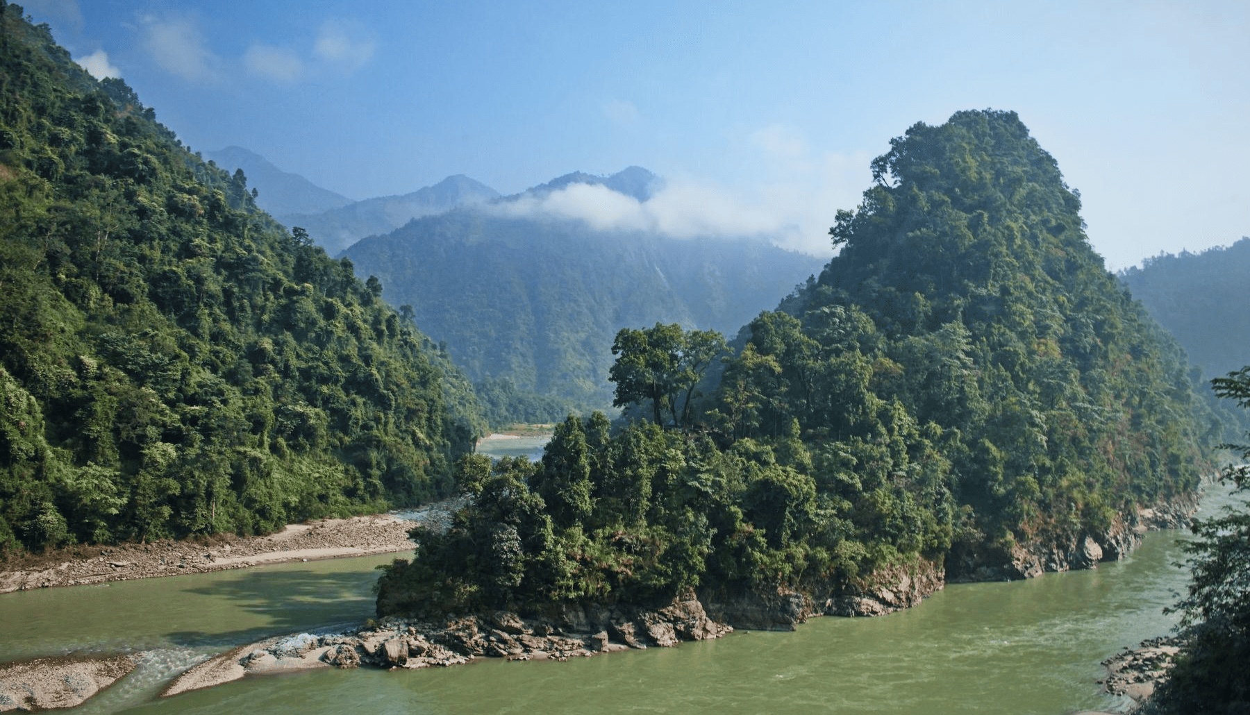 Scenic Drive to Chitwan