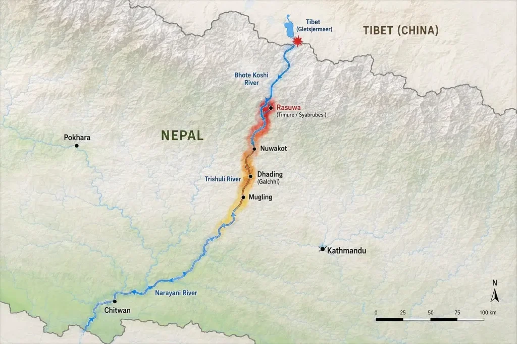 Rasuwa–Bhote Koshi–Trishuli corridor